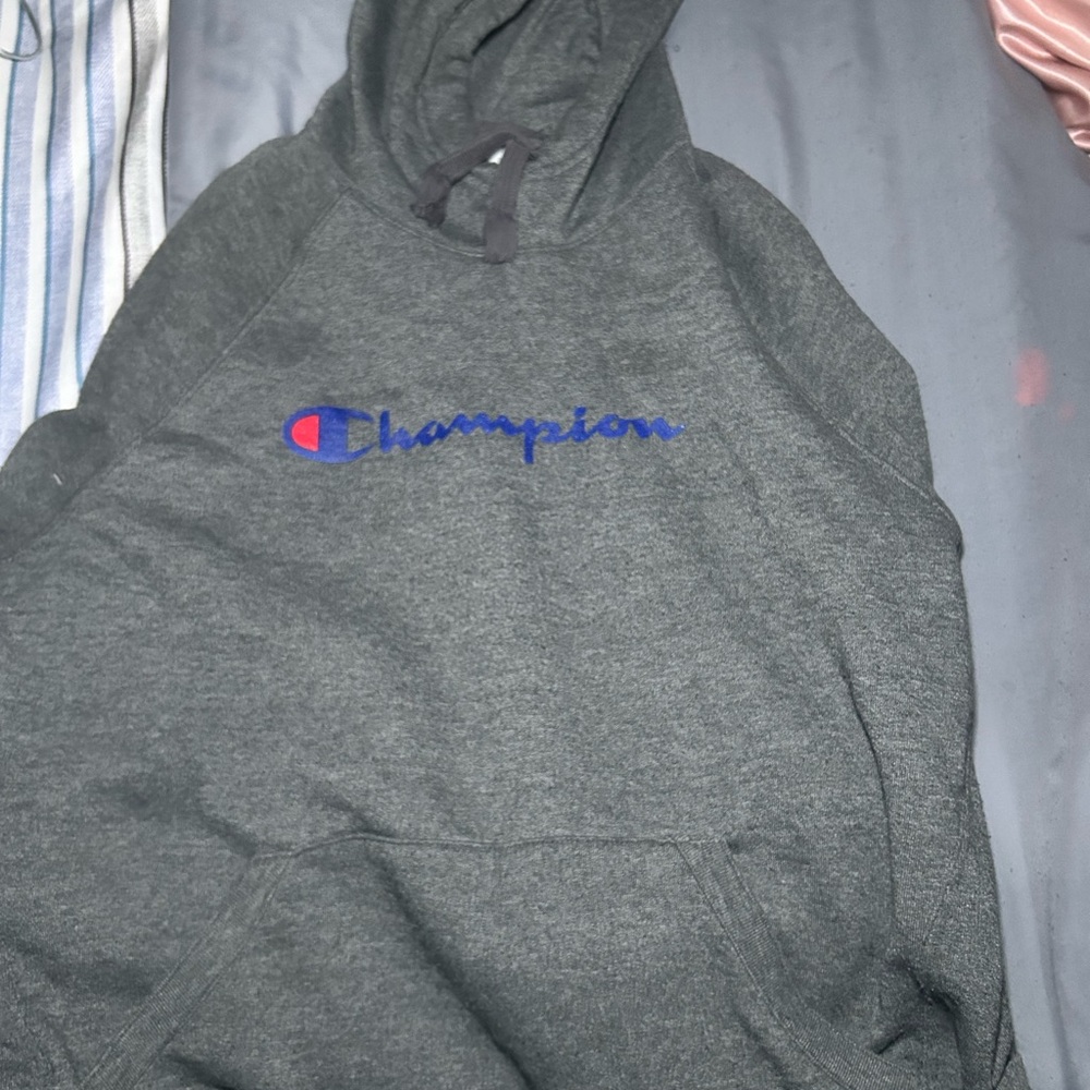 Champion Gray Hoodie